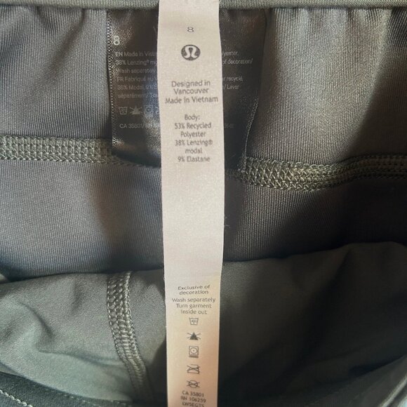 Lululemon Softstreme High-Rise Pant Size 8 Regular Length in Crater Blue - Picture 6 of 7